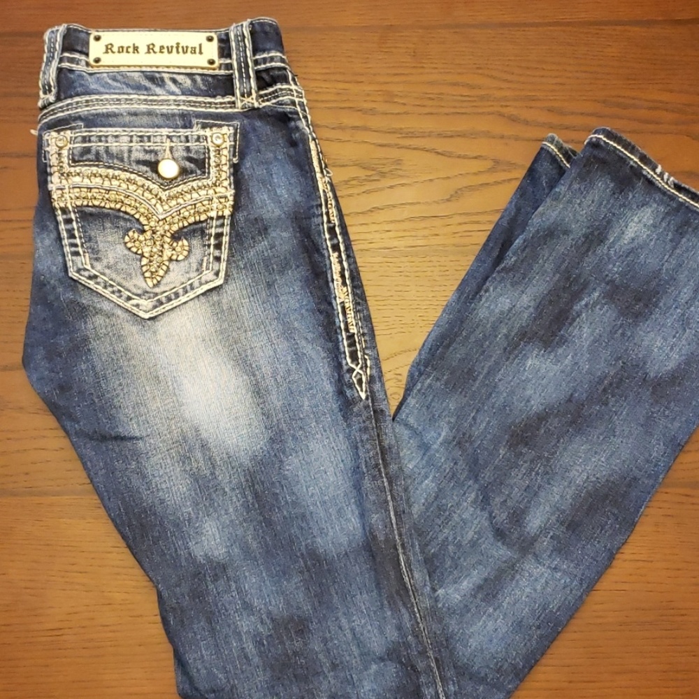 Ladies Rock Revival jean's size 28